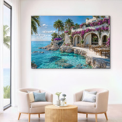 Dekoratívny obraz - Stredomorská terasa