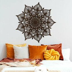 Extravagant Mandala on the Wall - 3D Picture | Wenge