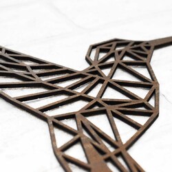 Sokszögű falikép - Kolibri | Dió