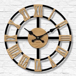 Wall Clock - Eternis | Gold Craft Oak