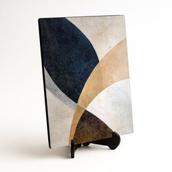 Wooden picture - Abstract art