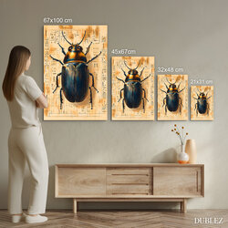 Egyptský obraz - Skarabeus