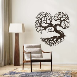 Wooden Picture of a Tree - Heart of Life | Wenge