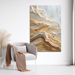 Abstraktný obraz - Vrstvené oblaky