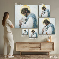 Modern Holy Wall Art - Jesus Christ