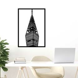 Drevená dekorácia - Kamzík | Čierna