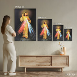 Božie milosrdenstvo - Veľký drevený obraz