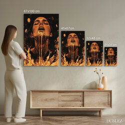 Obraz na stěnu do ložnice - Zlatokopka