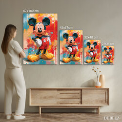 Pop art Disney obraz - Mickey Mouse