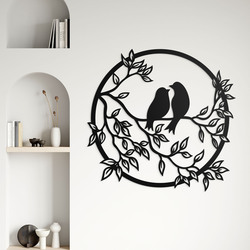 Drevená dekorácia do izby - Hrdličky