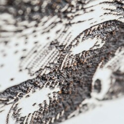 Wooden Kitchen Wall Art Picture - Olives | White