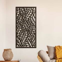 Wooden Wall Panel - Leaves | Wenge