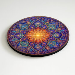 Wooden picture - Mandala Magic