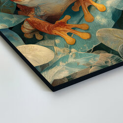 Hravý obraz pre deti - Žabka v džungli