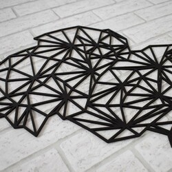 Polygonálna mapa Československa  | Čierna