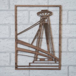 Drevený obraz - Most SNP | Dub tabakový