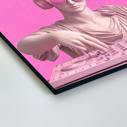 Modern pop-art painting - DJ Sculpture