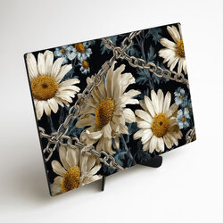 Umelecký obraz - Margarétky v reťaziach 