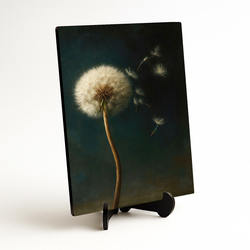 Wall painting - Dandelion in the wind