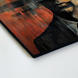 Abstract Wall Art of a Man - Out of Box