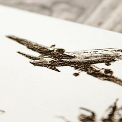 Gift for a Traveler - Luxury, Wooden Wall Art | White