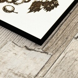 3D Engraved Picture - Wine | White