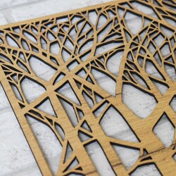 Decorative Wood Panel - Forest | Gold Craft Oak