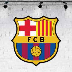 Drevený obraz pre fanúšikov - FC Barcelona