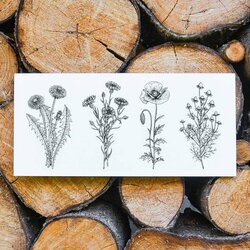 Large Picture for Living Room - Meadow Flowers