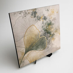 Drevený obraz - Ginkgo Elegance