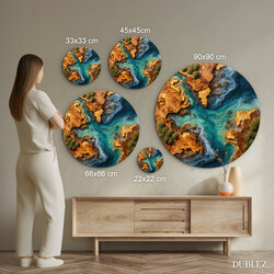 Nástenný obraz - Luxusná imitácia epoxidu a machu