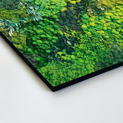 Imitácia machového obrazu z dreva - Čaro lesa