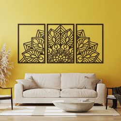 Multi-Part Mandala - Blooming | Wenge