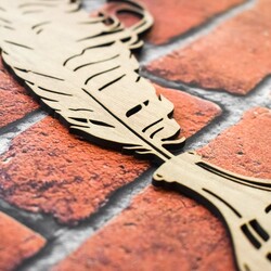 Vintage Home Accessory - Inkwell and Pen | Oak Sonoma