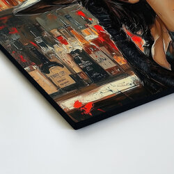 Obraz do baru - Barmanka