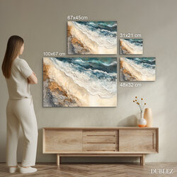 Modern abstract painting - Beach