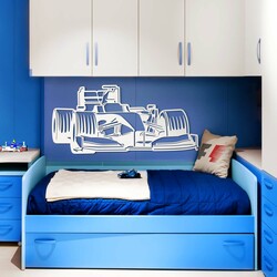 Fából készült falikép - Formula | Fehér