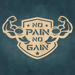 Motivational Picture - No Pain No Gain | Maple
