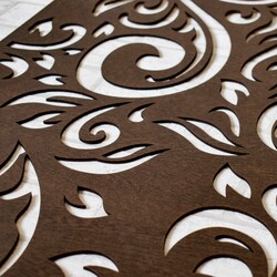 3D panel do kuchyne - Hlas mysle | Wenge