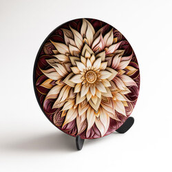 Mandala wall art - Royal Lotus