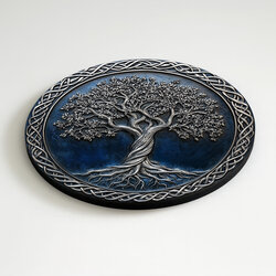 Falias - Circular Tree of Life Wall Art