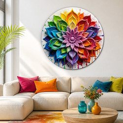 Mandala for the wall - Joy