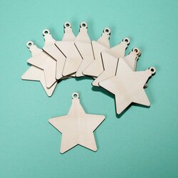 Wooden Cut-Outs - Star