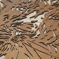 Falikép - Oroszlán | Dió