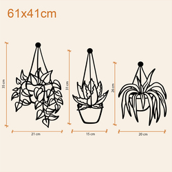 Fa 3D képek - Virágok | 61x41 cm