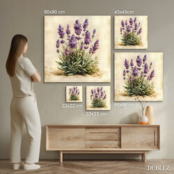 Kvetinový obraz - Provence 