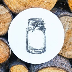 3 dielny kruhový obraz - Zaváraniny 