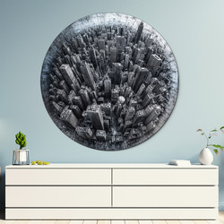 Moderní obraz města - Skica