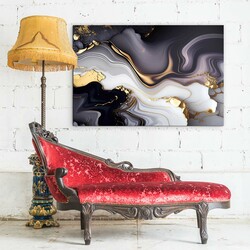 Wooden Colorful Wall Art - Marble