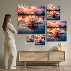 Umelecký obraz - Kvet lekna